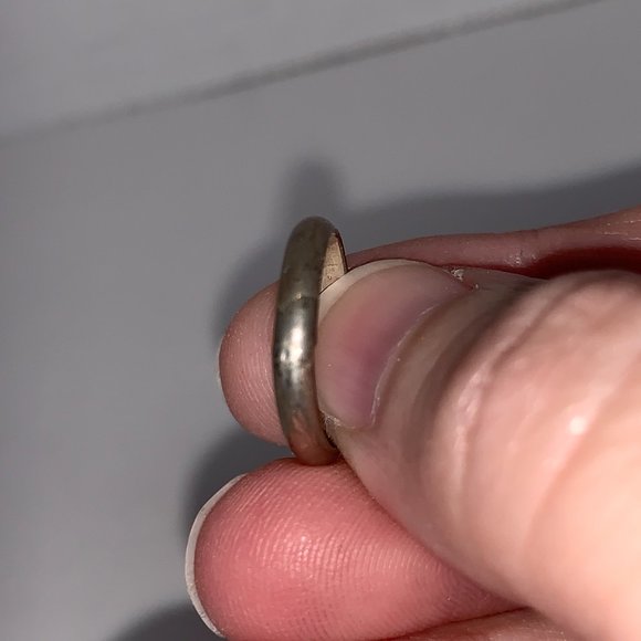 3 1/4 2.5mm Sterling Silver Plain Band Ring - Picture 8 of 9